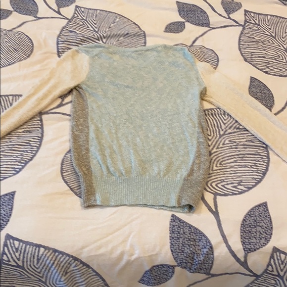 Theory Color-Block Knitted Crewneck Sweater - Picture 3 of 3